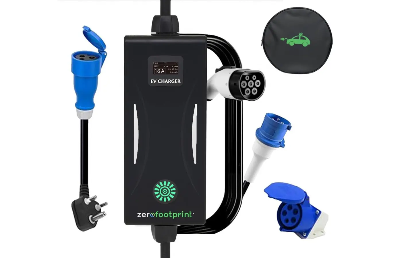 ZeroFootprint 7.4 kW Portable EV Charger